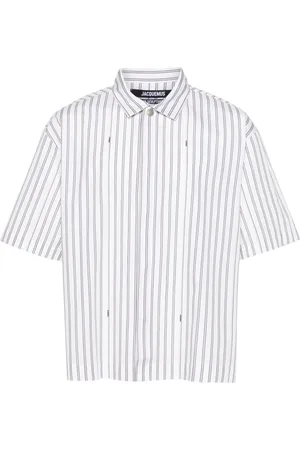 Jacquemus Camisa con rayas estampadas