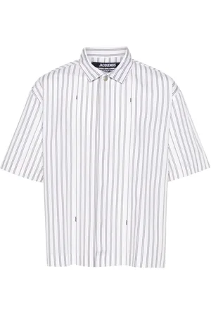 Jacquemus Camisa con rayas estampadas