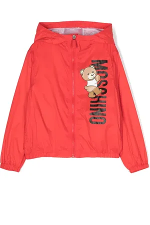 Moschino Impermeable con capucha Teddy Bear