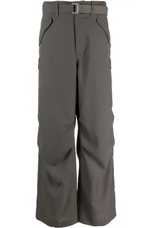 SACAI Pantalones cargo con diseño recto