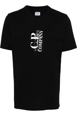 C.P. Company Playera con logo estampado