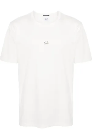 C.P. Company Playera con logo estampado