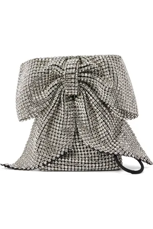 Loeffler Randall Bolsa crossbody con detalle de moño