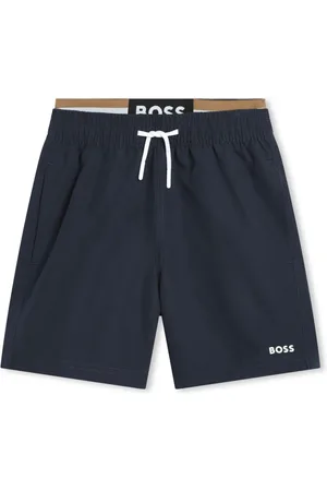 HUGO BOSS Shorts de playa con doble pretina