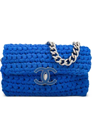 CHANEL Bolsa de hombro Classic Flap Crochet 2014