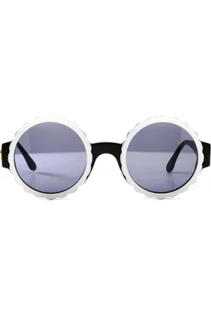 CHANEL Lentes de sol con armazón redonda 1994