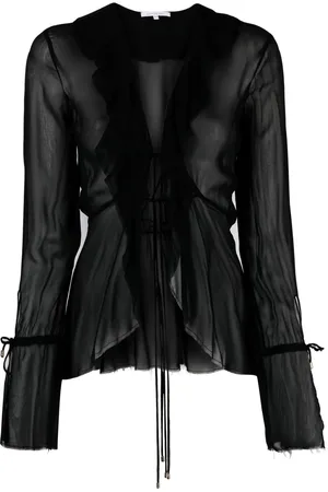 Patrizia Pepe Blusa de gasa a capas