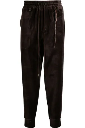 MASTERMIND Pants de velour tapered