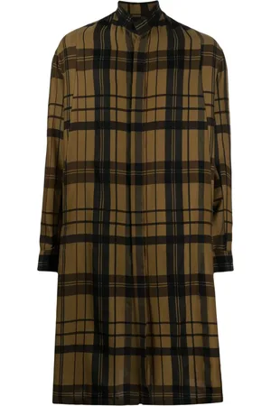 JULIUS Camisa con estampado de cuadros