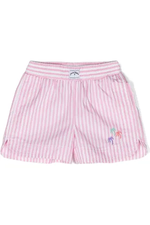 Palm Angels Shorts con bordado 3 Palms