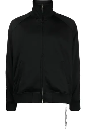 MASTERMIND JAPAN Chamarra con paneles y franja del logo