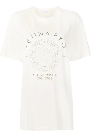 REJINA PYO Playera con estampado gráfico