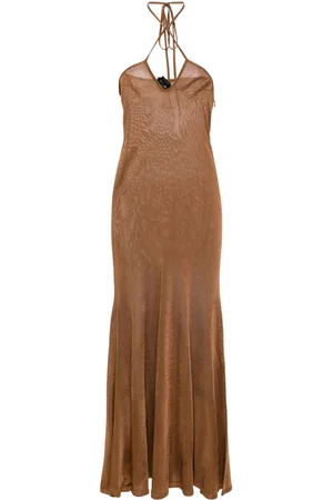 Tom Ford Vestido largo con diseño acampanado