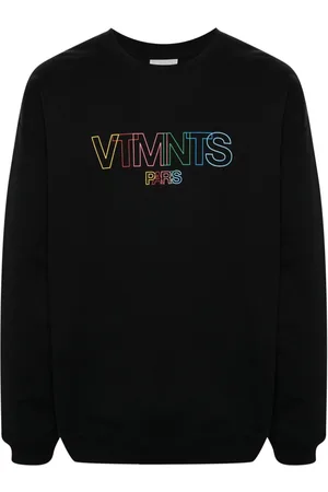 VTMNTS Sudadera con cuello redondo y logo estampado