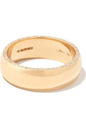 Lizzie Mandler Anillo Othello en oro amarillo de 18kt con diamante