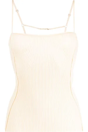 Jacquemus Camiseta de canalé Le Haut Sierra