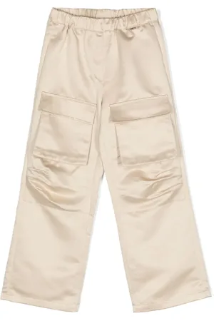 Twin-Set Pantalones cargo con diseño recto
