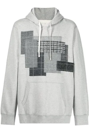 JUNYA WATANABE Hoodie con diseño patchwork