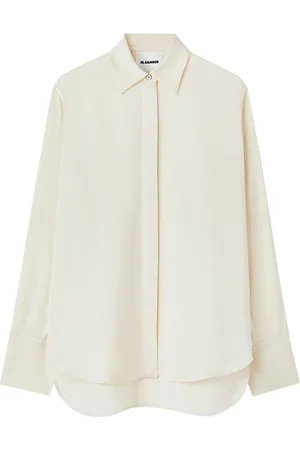 Jil Sander Camisa manga larga satinada