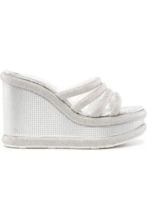 Casadei Mules Jasmine Diadema con tacón de 120mm