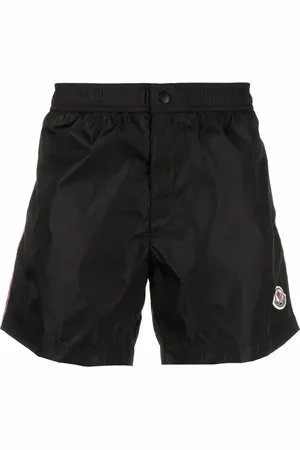 Moncler Shorts de playa con parche del logo