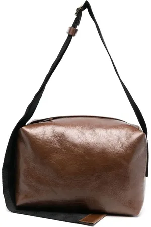 UMA WANG Bolsa de hombro con logo en relieve