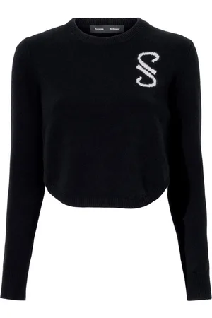Proenza Schouler Suéter de cachemira Stella con monograma