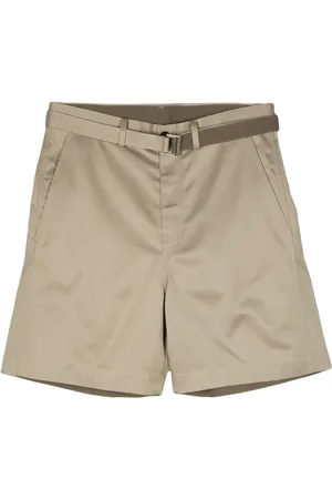 SACAI Shorts chino con diseño anchos