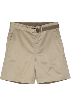SACAI Shorts chino con diseño anchos