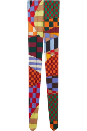 Puccini Pantimedias con estampado Giardino