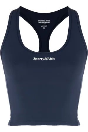 Sporty & Rich Top con logo estampado