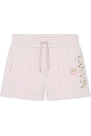 Lanvin Shorts con logo bordado