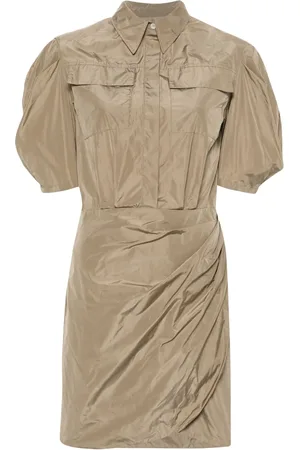 Msgm Vestido con mangas farol