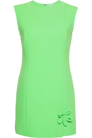 Msgm Vestido corto con aplique floral