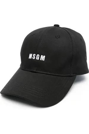 Msgm Gorra con logo bordado