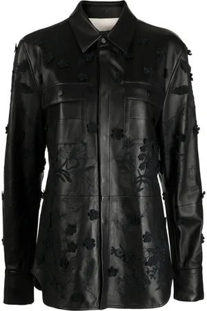 Elie saab Sobrecamisa con bordado floral