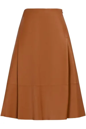 Marni Falda acampanada con pliegues invertidos