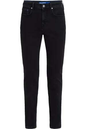 Karl Lagerfeld Skinny jeans con apliques del logo