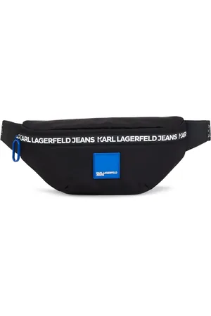 Karl Lagerfeld Cangurera Urban con parche del logo