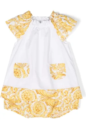 VERSACE Conjunto de vestido con estampado Barocco