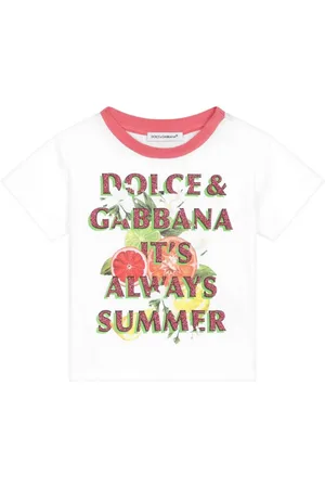 Dolce & Gabbana Playera con frutas estampadas