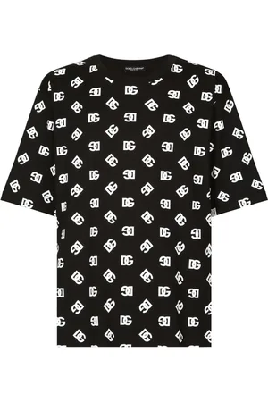 Dolce & Gabbana Playera con monograma estampado