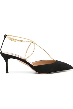 Aquazzura Zapatillas Roman Romance con tacón de 65mm