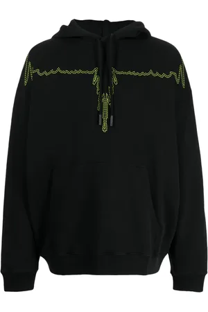 MARCELO BURLON Hoodie con motivo de alas