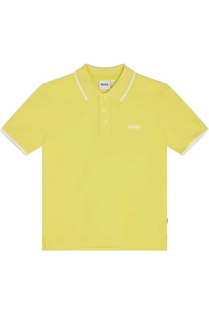 HUGO BOSS Playera tipo polo con logo estampado
