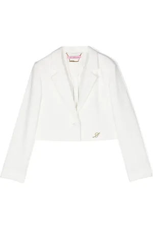 MISS BLUMARINE Blazer con placa del logo