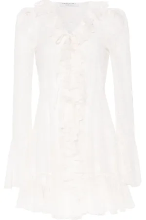 Serafini Vestido corto con volantes