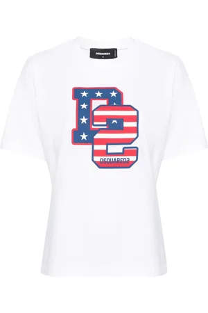 Dsquared2 Playera con logo estampado