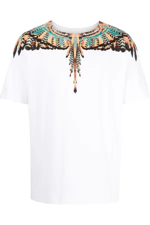 MARCELO BURLON Playera con motivo Grizzly Wings
