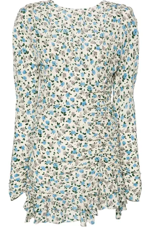 Alessandra Rich Vestido corto con estampado floral